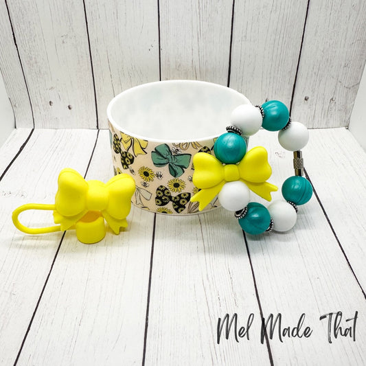 Sunflowers and Bows Tumbler Accessories