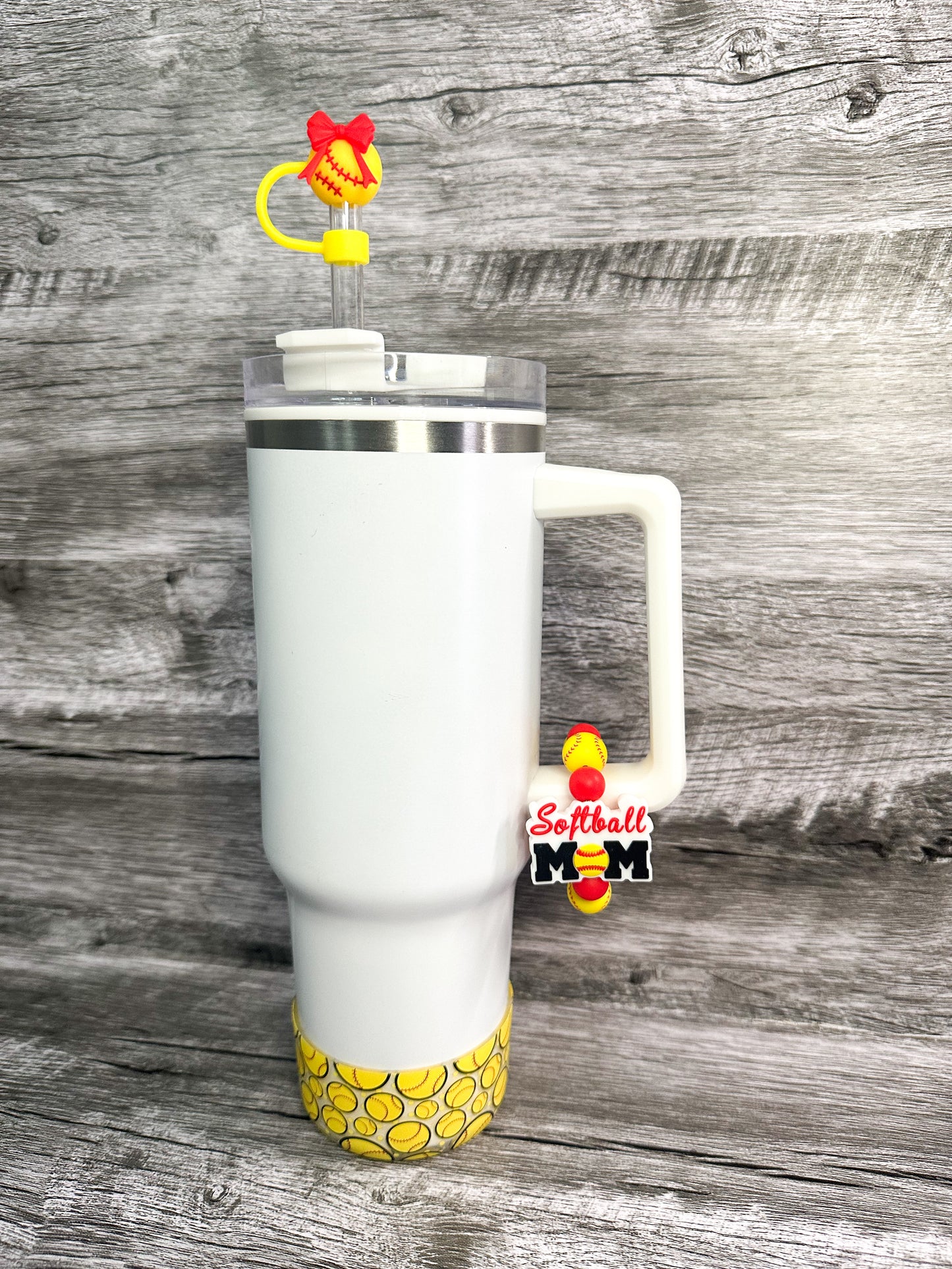Softball Mom Tumbler Accessories