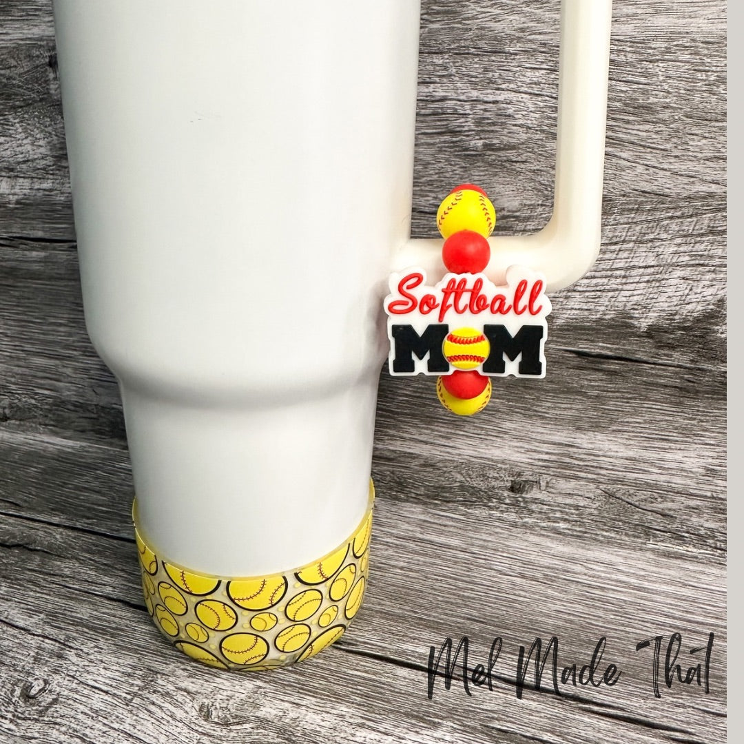 Softball Mom Tumbler Accessories