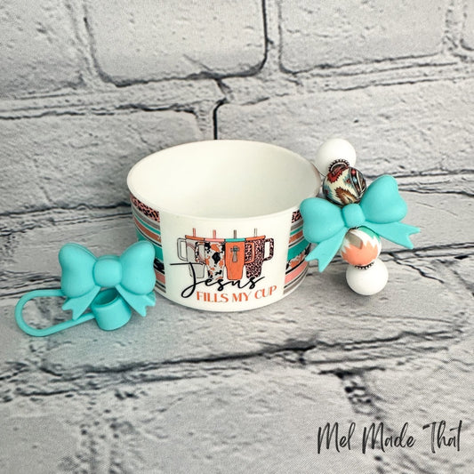 Jesus Fills My Cup - Western Tumbler Accessories