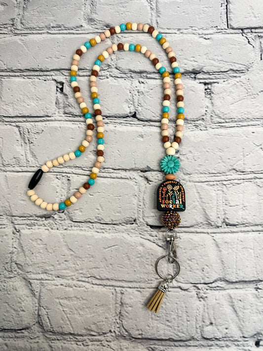 Social Worker - Lanyard
