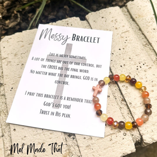 Messy Bracelet - Fall Colors
