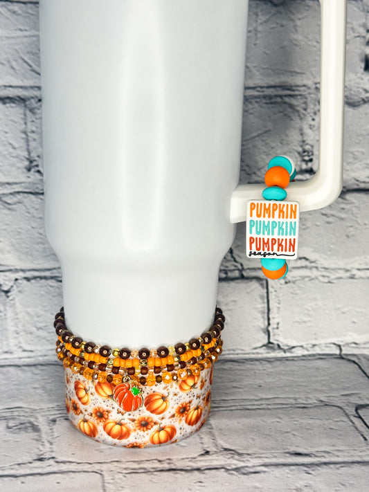 Pumpkin Season - Cup Charm/Luggage Tag