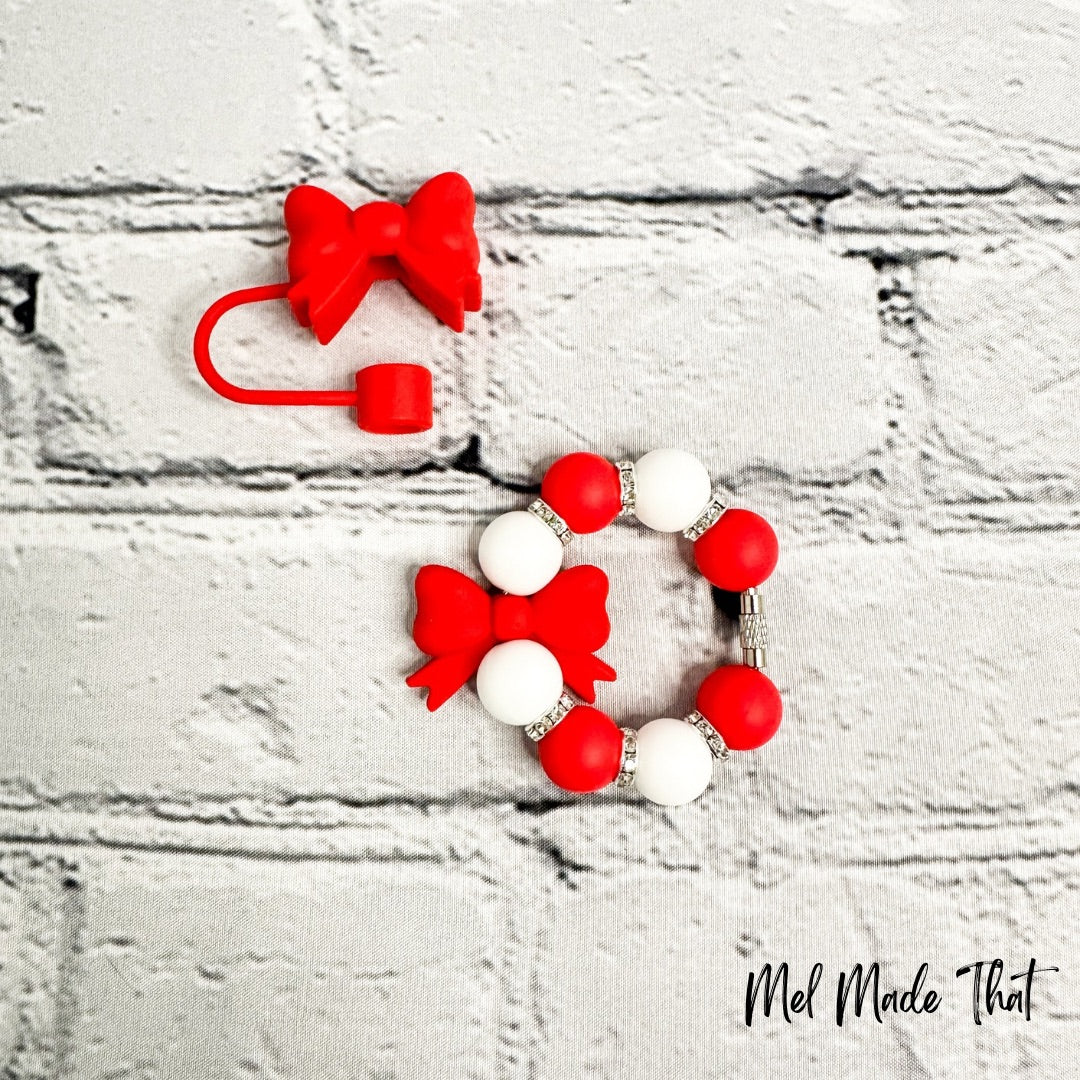 Cherries & Bows Tumbler Accessories