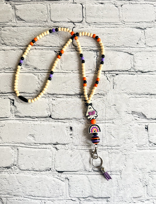 GhostWith Purple Book - LANYARD