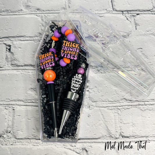 Thick Thighs Spooky Vibes Boo Box