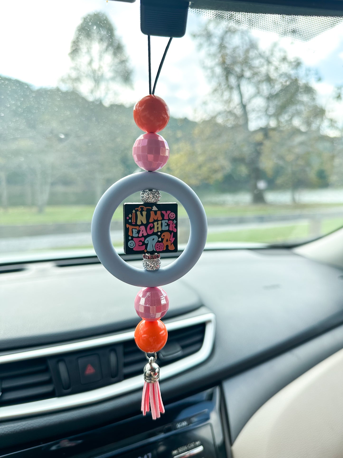 In My Teacher Era - CAR CHARM {for Rearview Mirror}