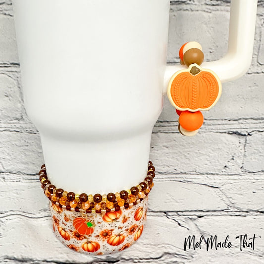 Fall Pumpkin | Tumbler Accessories