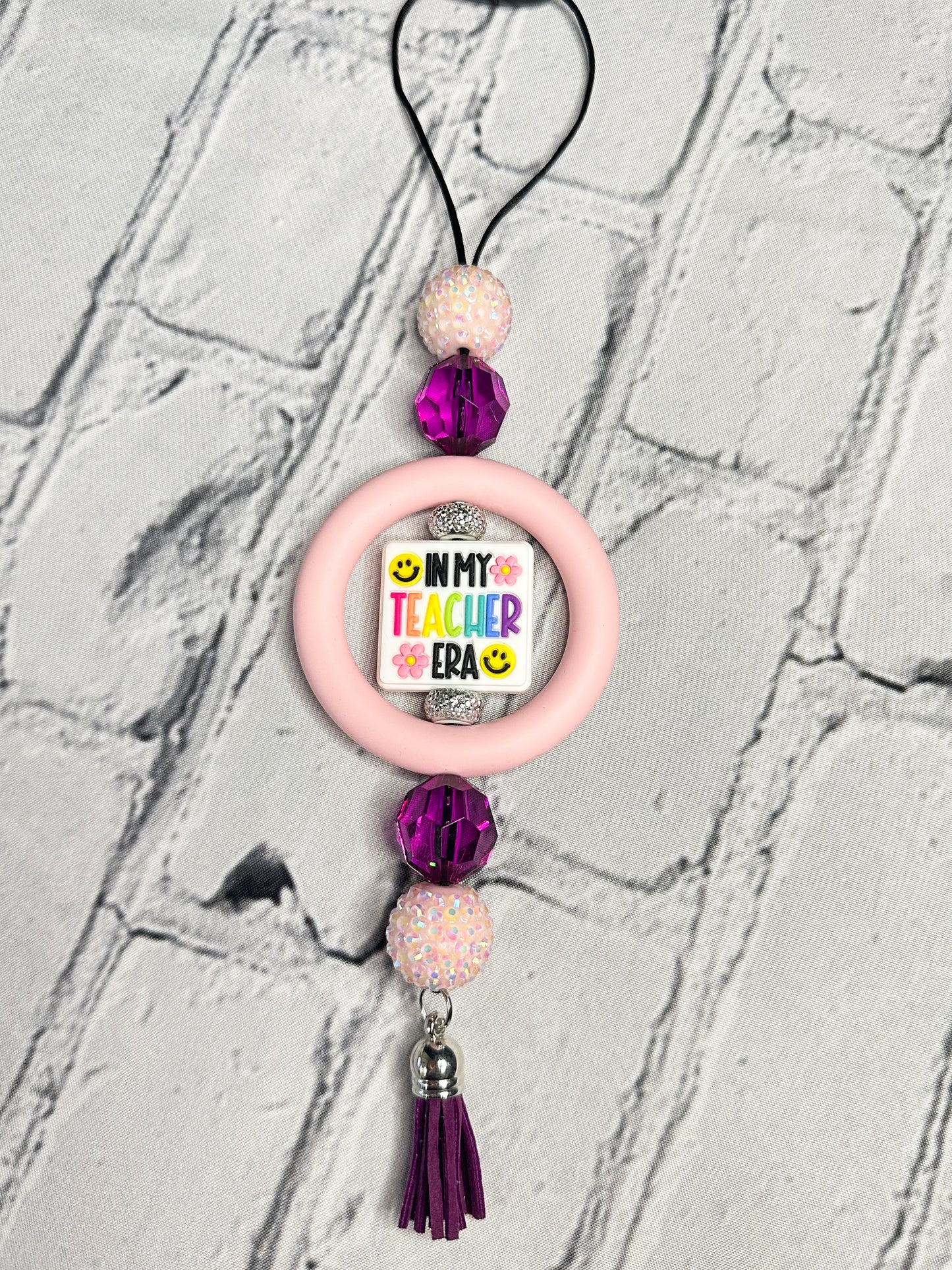 In My Teacher Era - CAR CHARM {for Rearview Mirror}