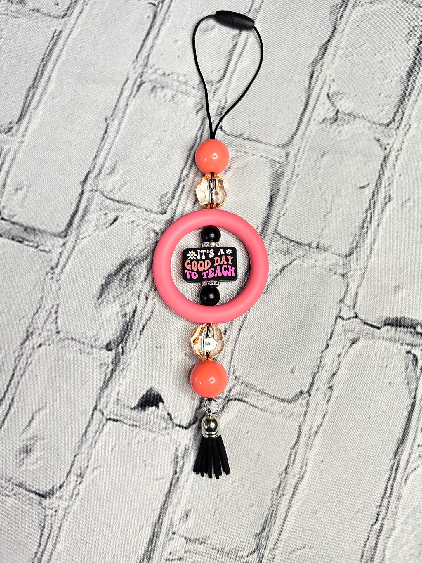 It's a Good Day to Teach- CAR CHARM {for Rearview Mirror}