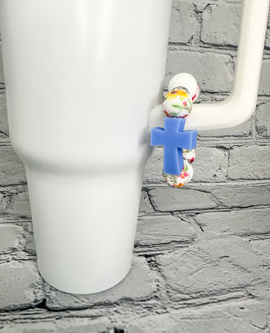 Blue Cross - Cup Charm