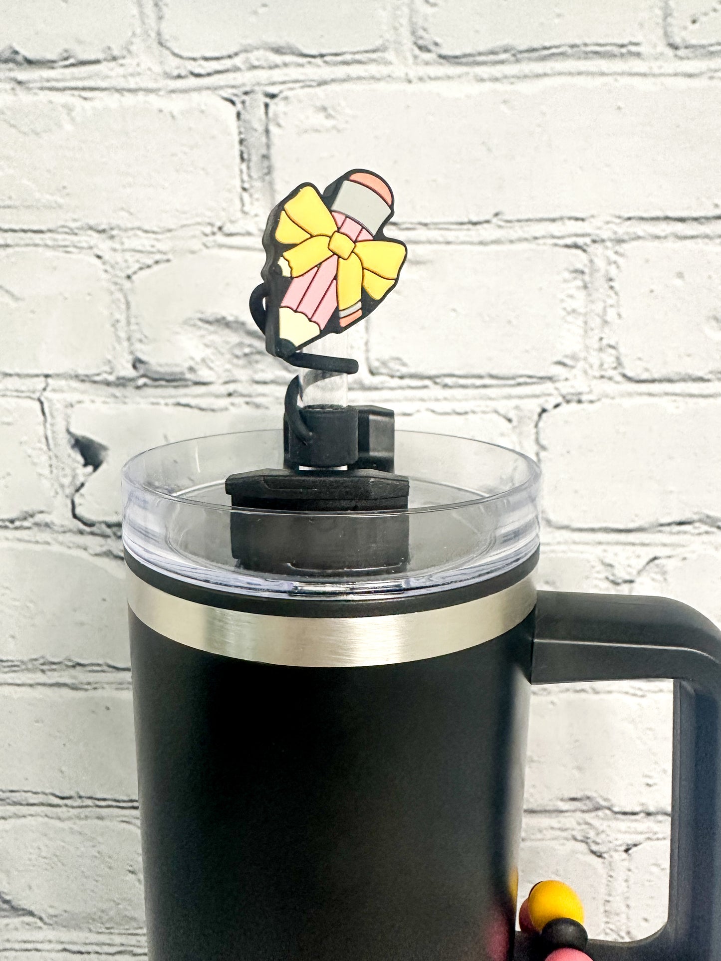 Teacher | Bows and Pencils | Tumbler Accessories