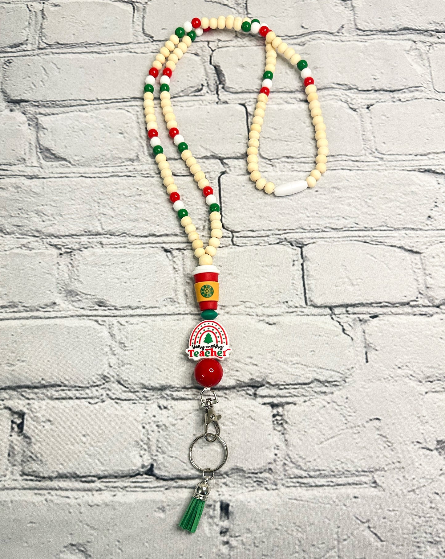 Very Merry Teacher - LANYARD