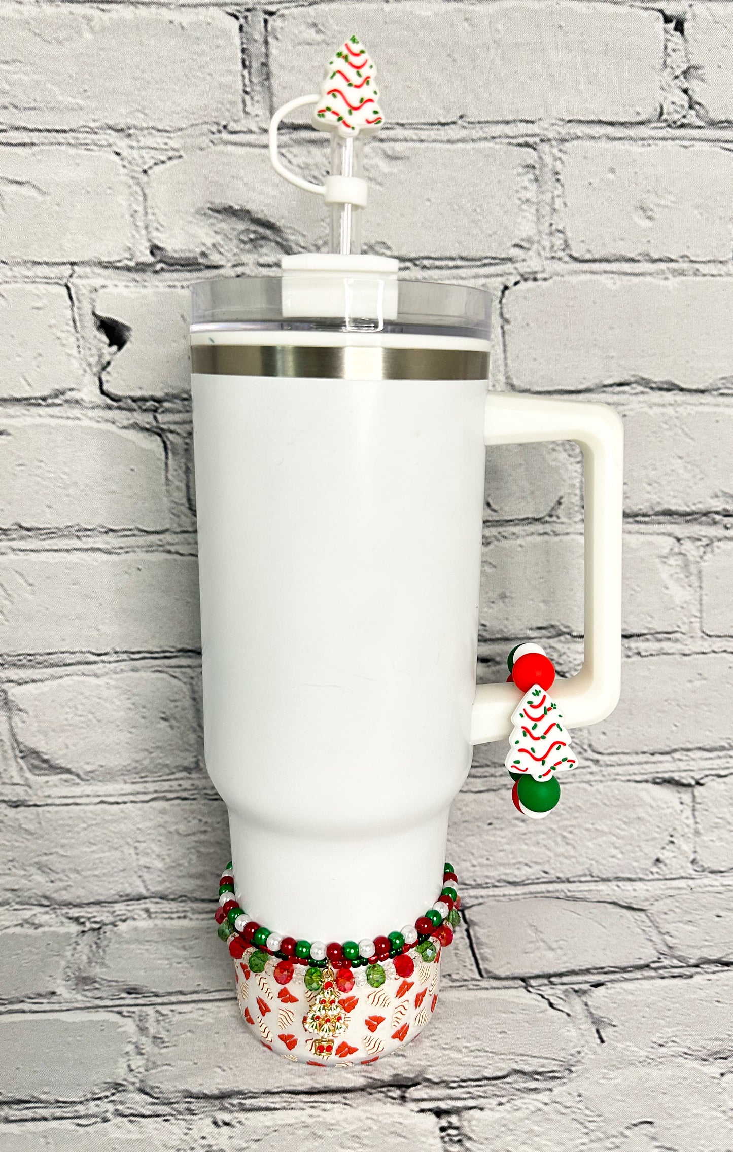 Christmas Tree Snack Cake Tumbler Accessories