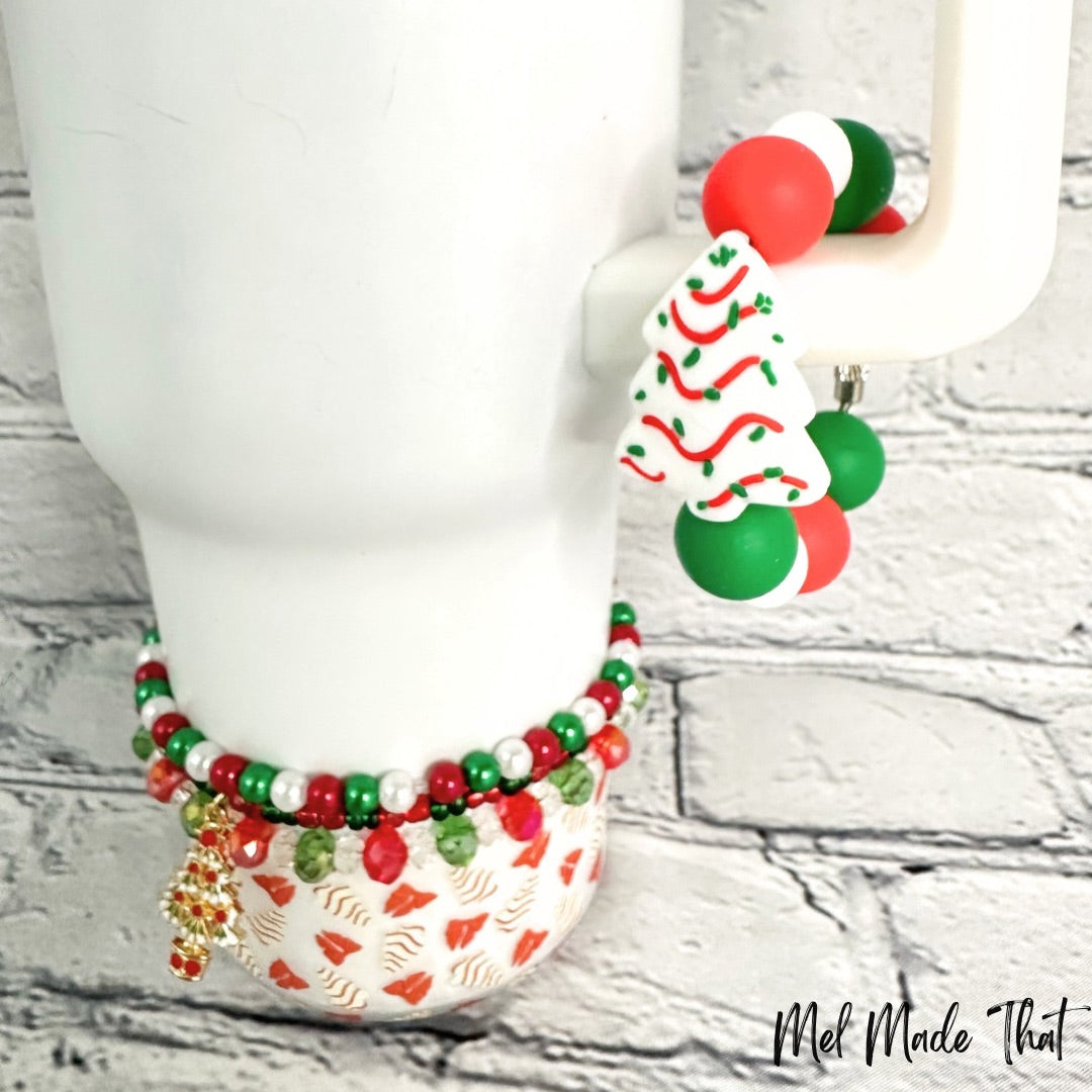 Christmas Tree Snack Cake Tumbler Accessories
