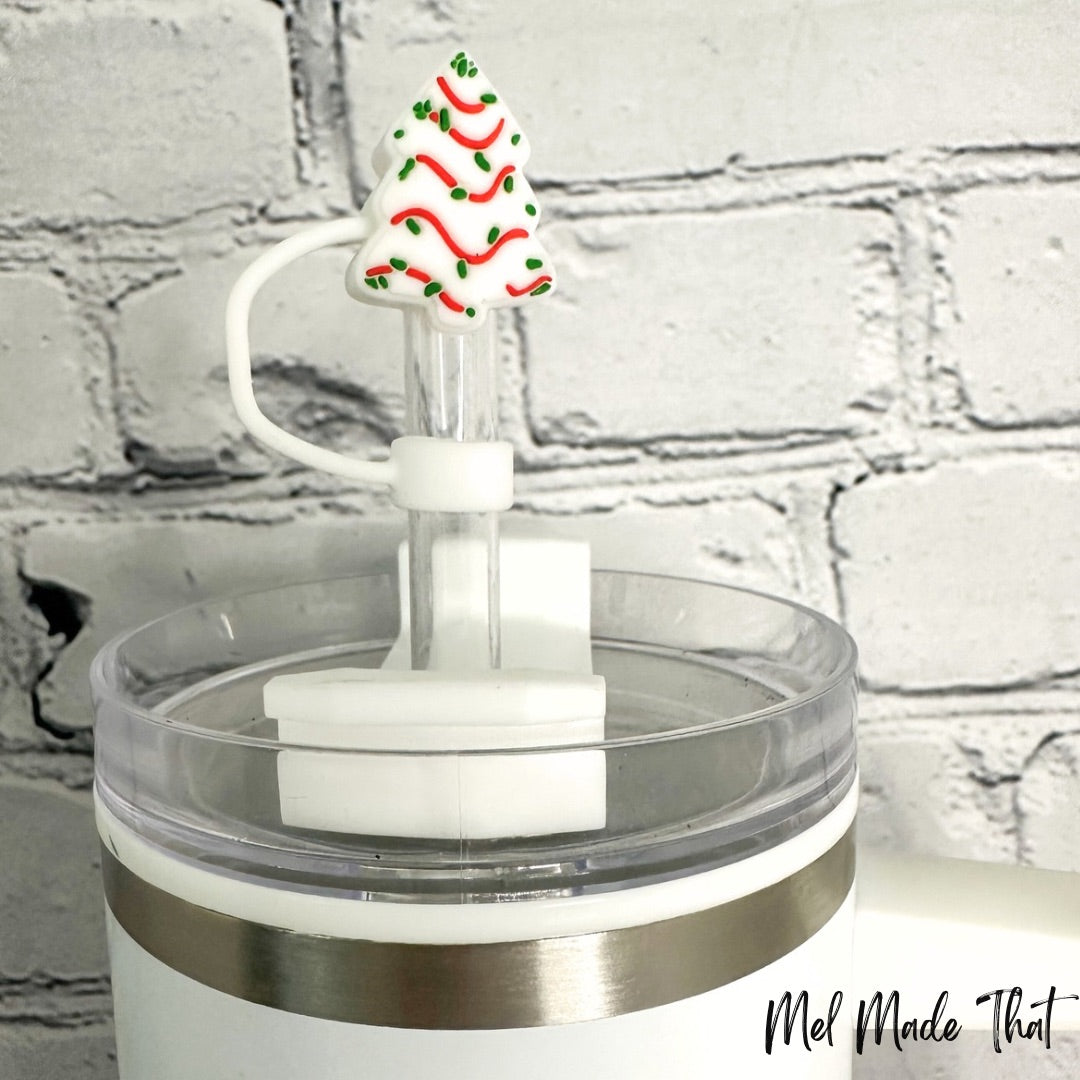 Christmas Tree Snack Cake Tumbler Accessories
