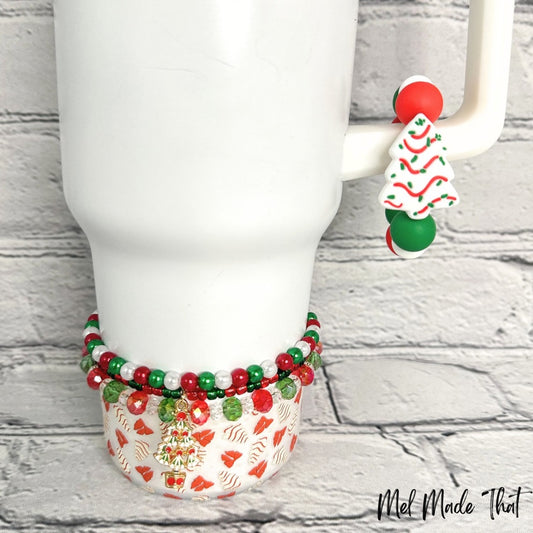 Christmas Tree Snack Cake Tumbler Accessories