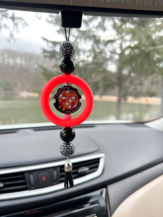 All Panic No Disco - CAR CHARM {for Rearview Mirror}