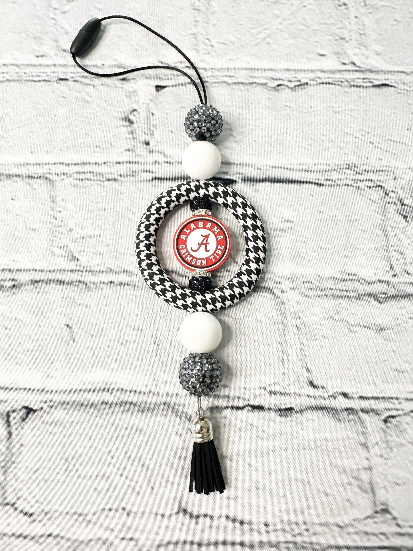 U of A - CAR CHARM {for Rearview Mirror}
