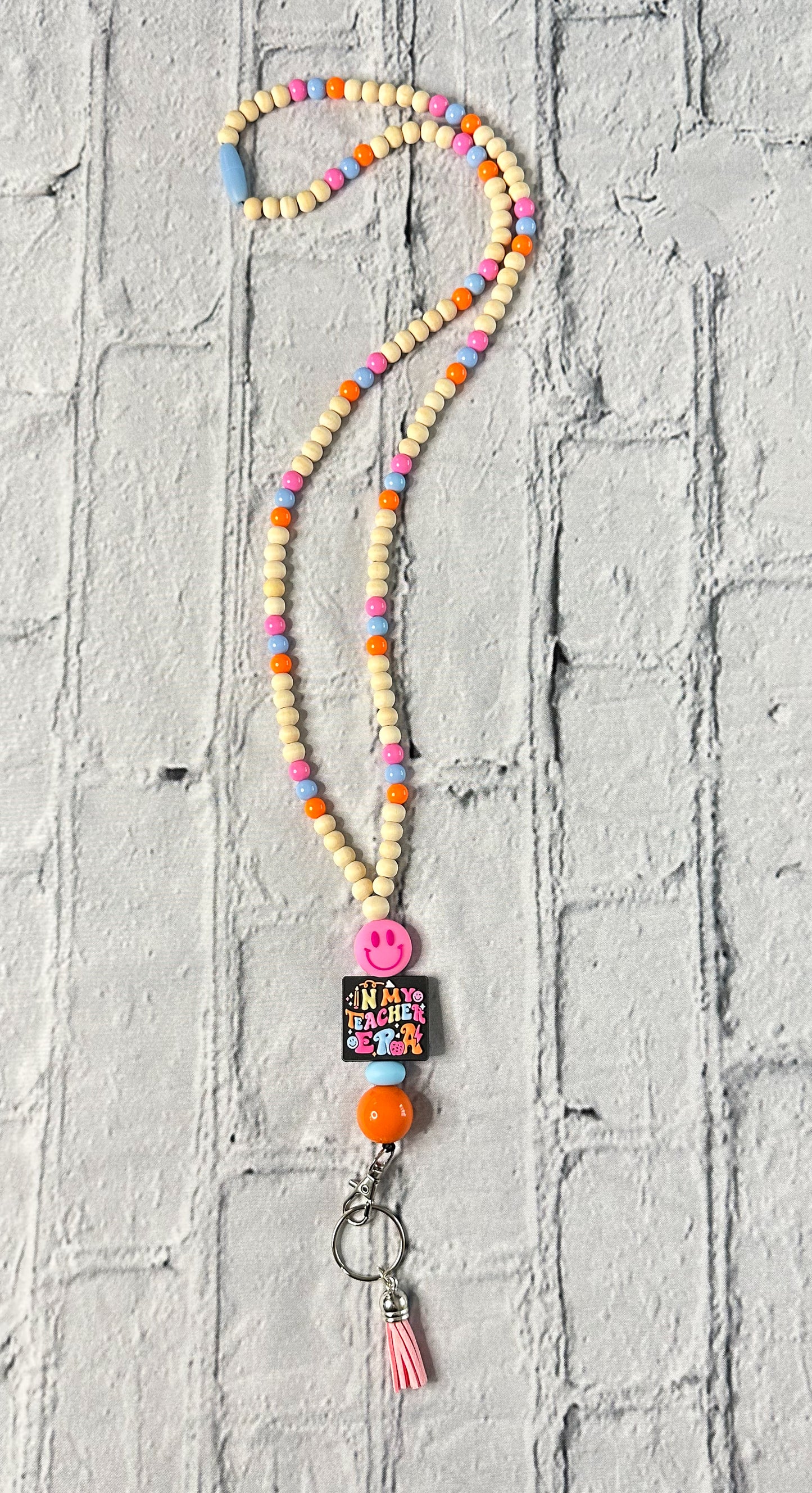 Teacher Era - Smiley - Lanyard