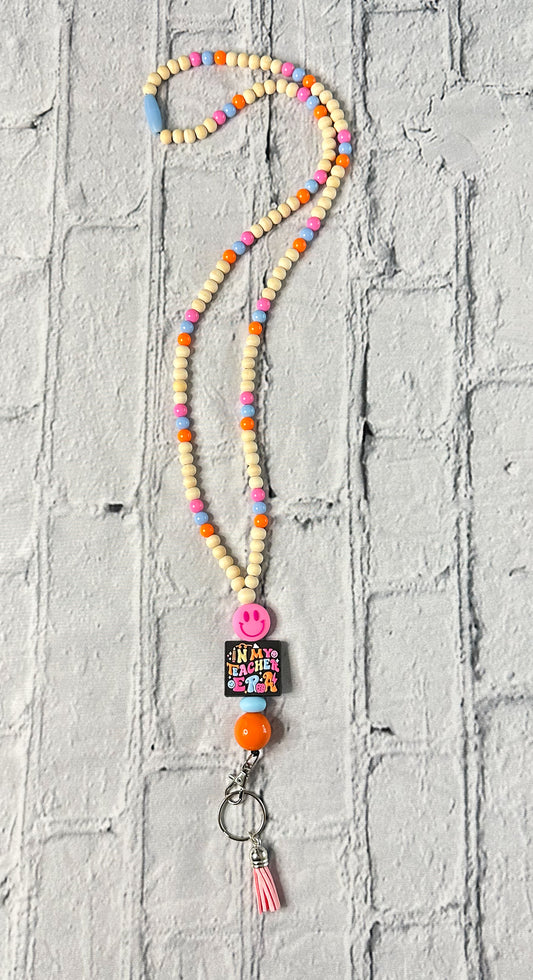 Teacher Era - Smiley - Lanyard