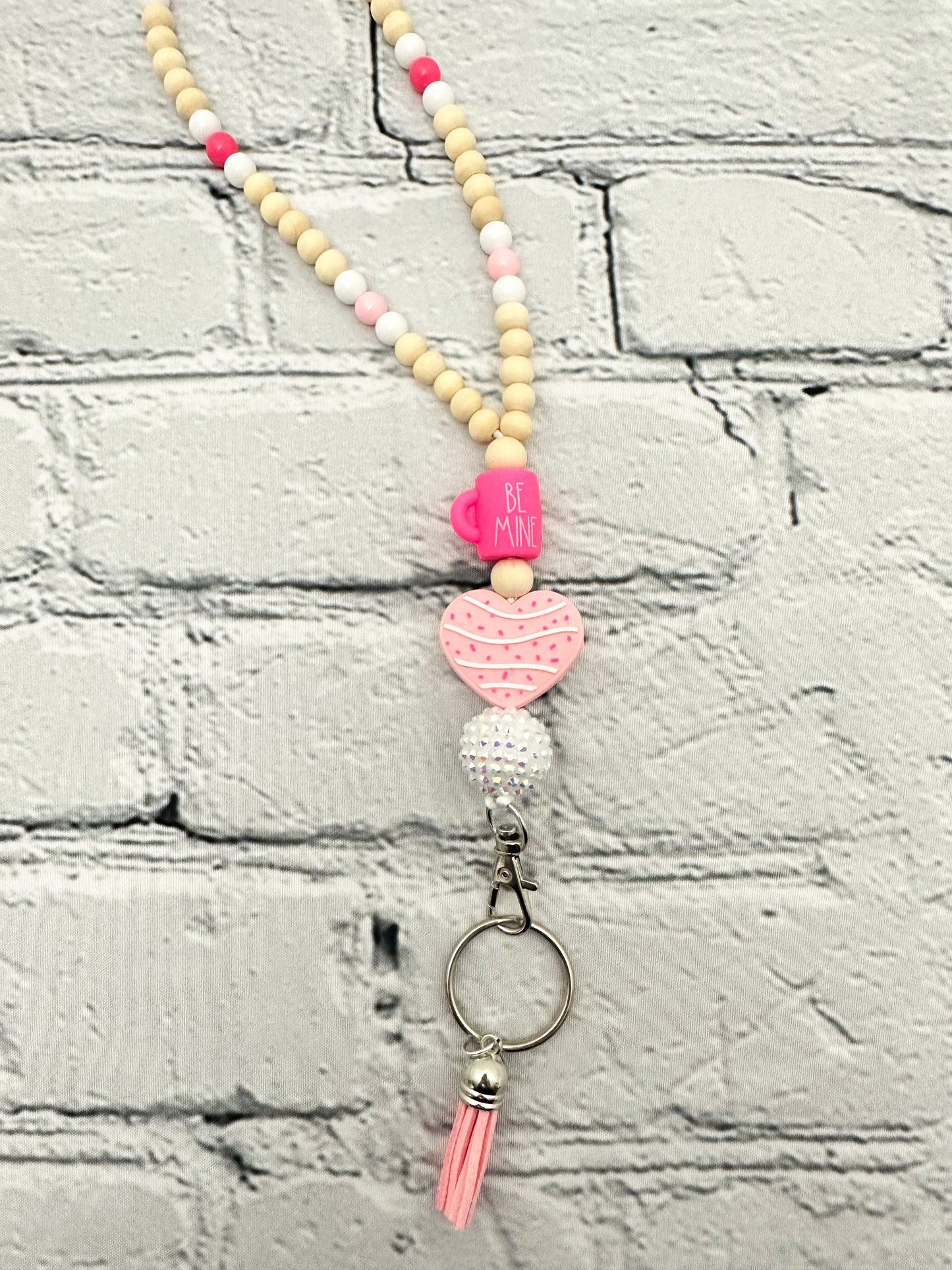 Valentine's Be Mine Mug - Lanyard