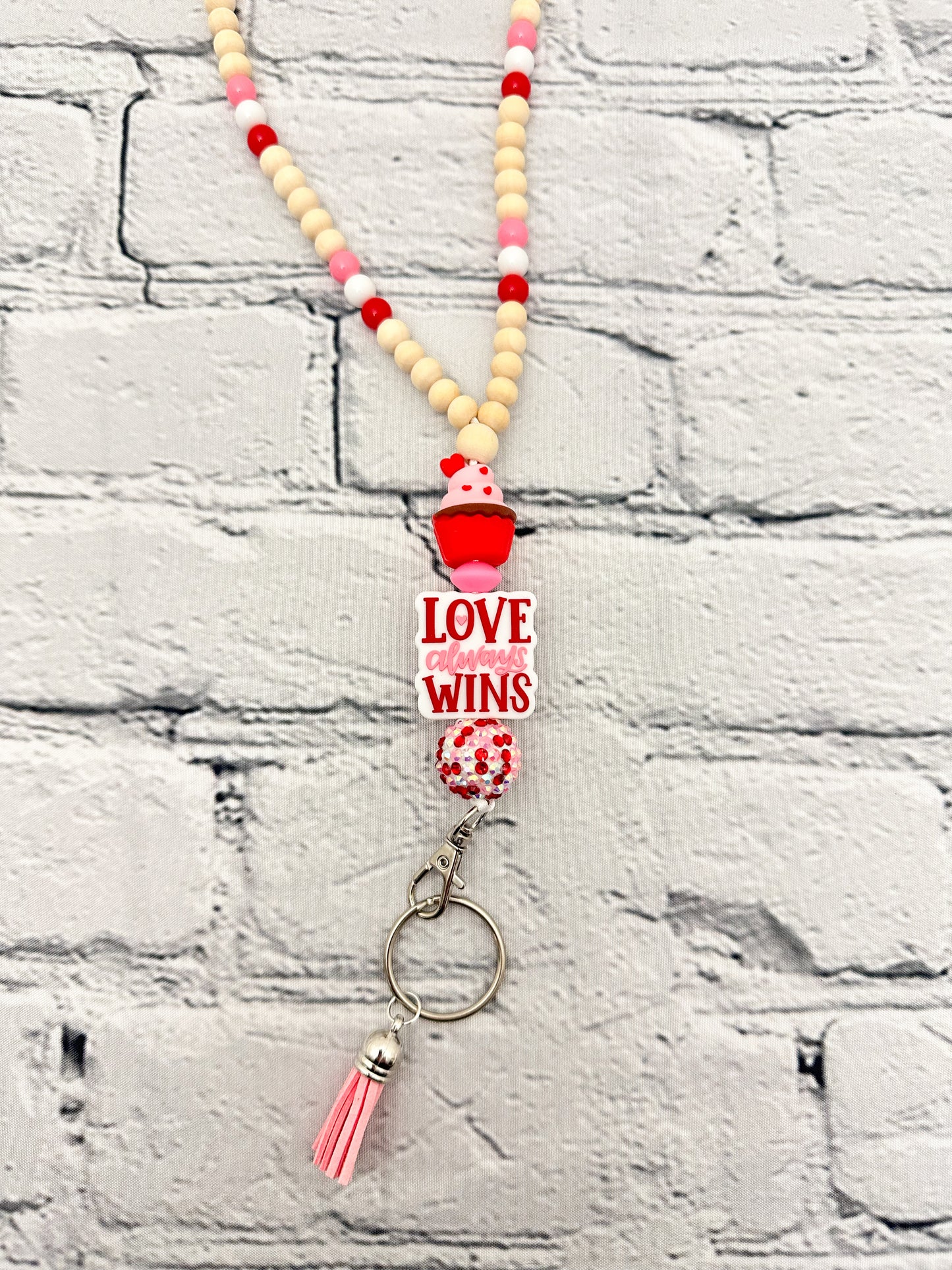 Valentine's Love Wins - Lanyard