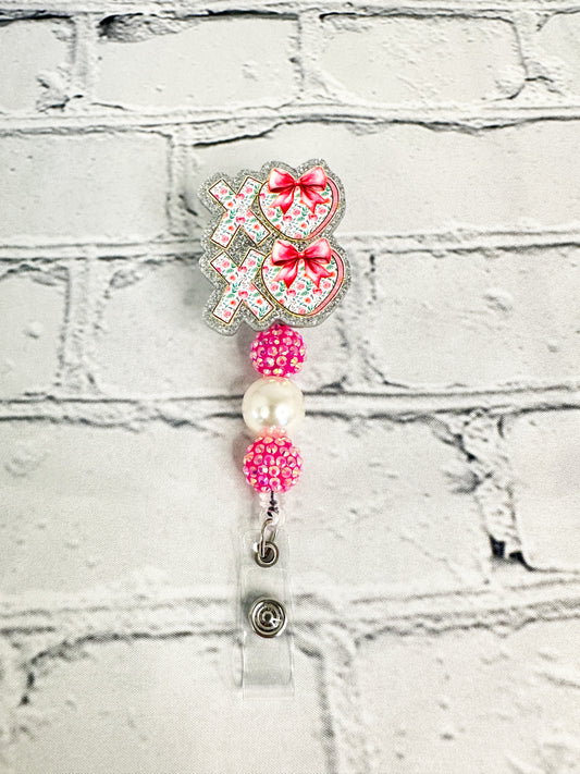 XO Bow - Valentine BADGE REEL