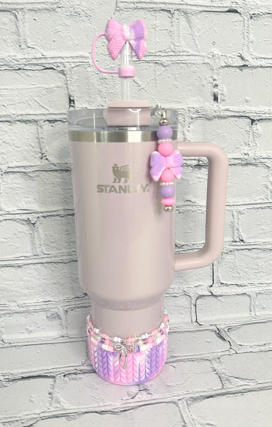 Pink and Purple Sweater - Tumbler Accessories
