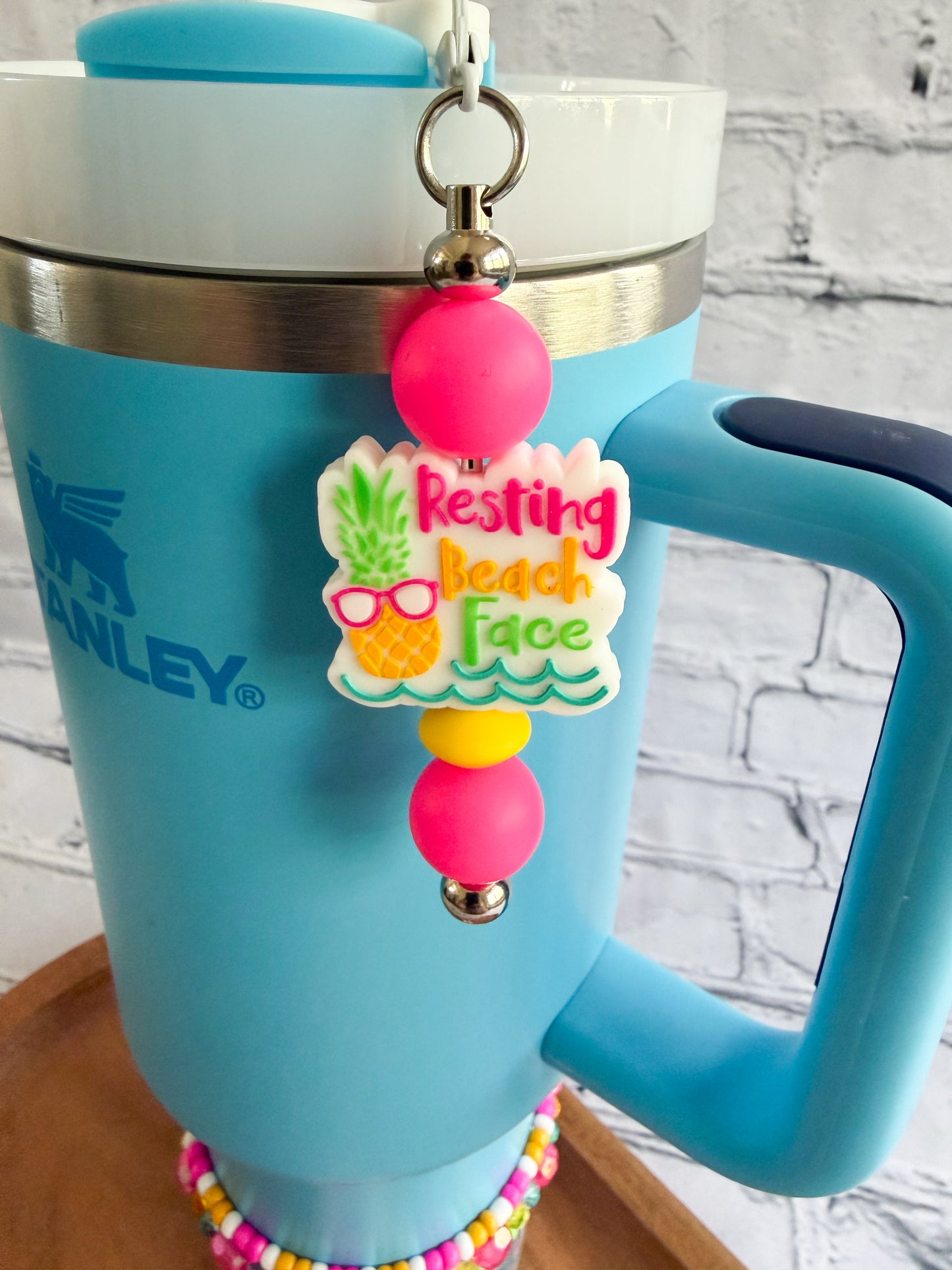 Resting Beach Face - Tumbler Accessories