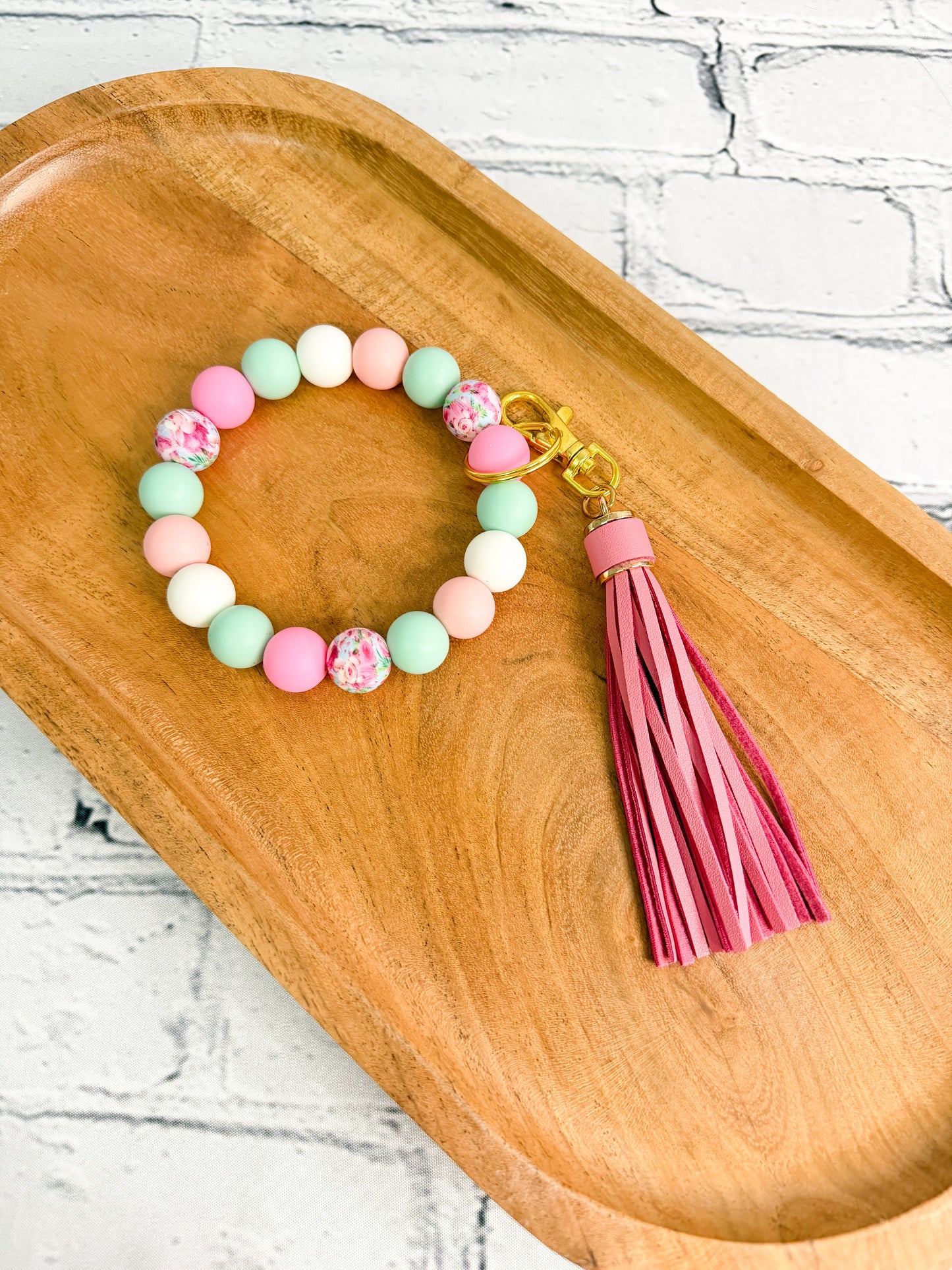 Spring-Colored with Pigs - WRISTLET