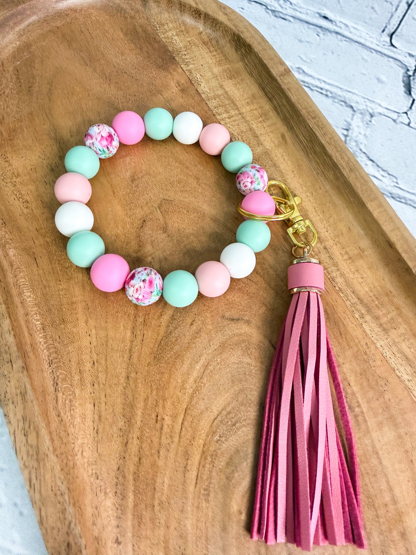 Spring-Colored with Pigs - WRISTLET