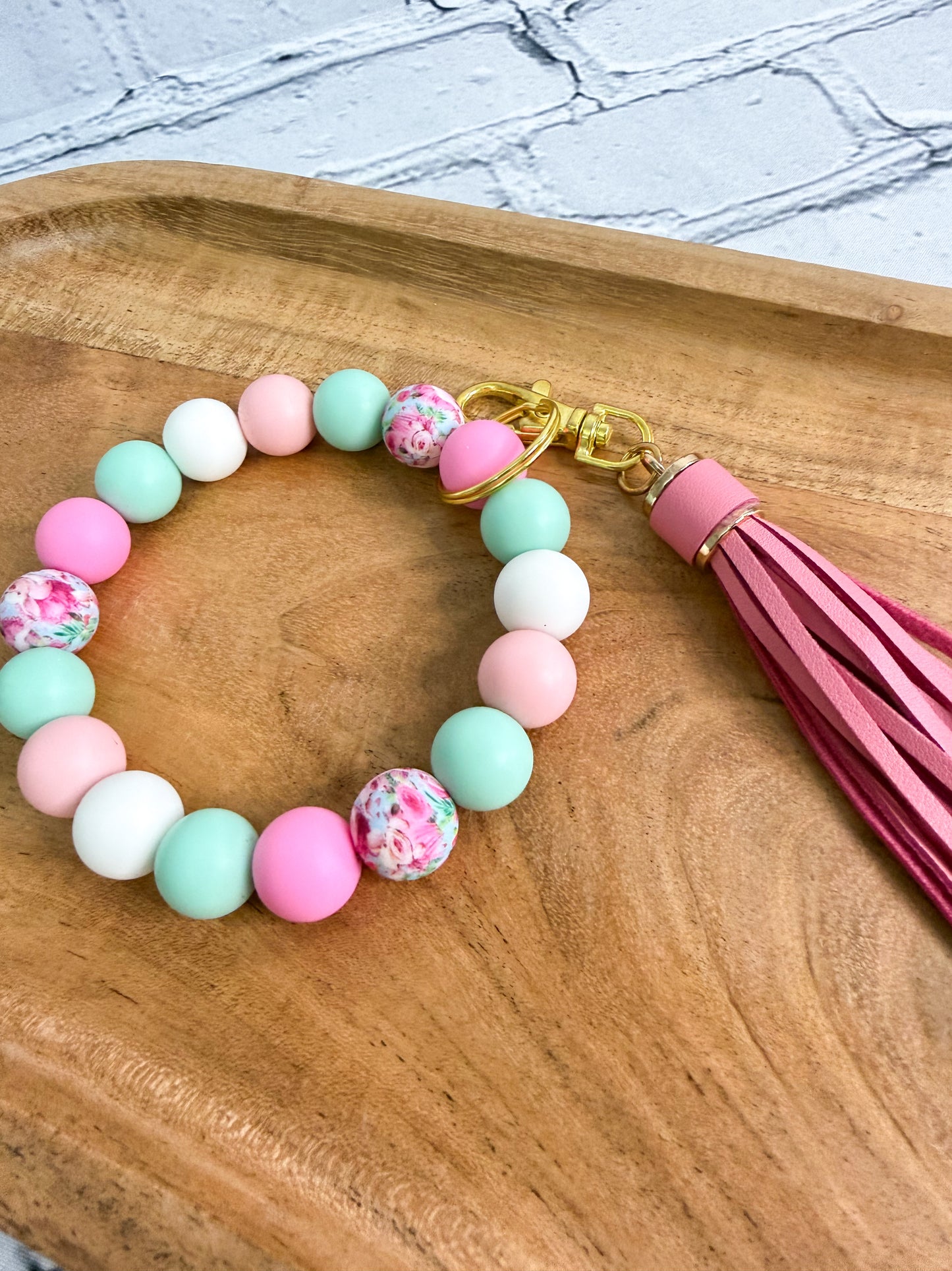 Spring-Colored with Pigs - WRISTLET