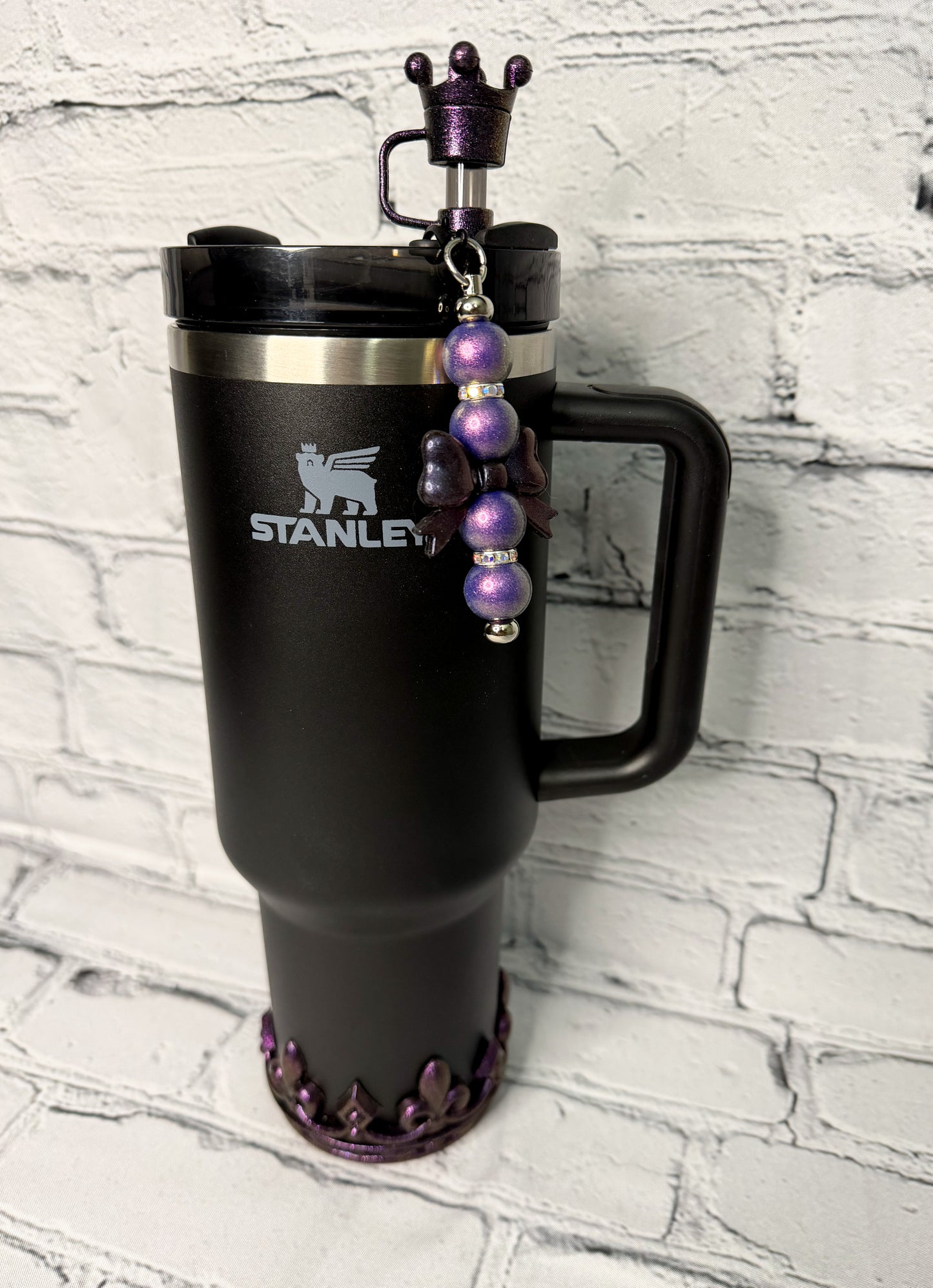 Chroma Crown & Bow - Tumbler Accessories