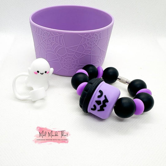 Halloween Treat Pail - Tumbler Accessory Set