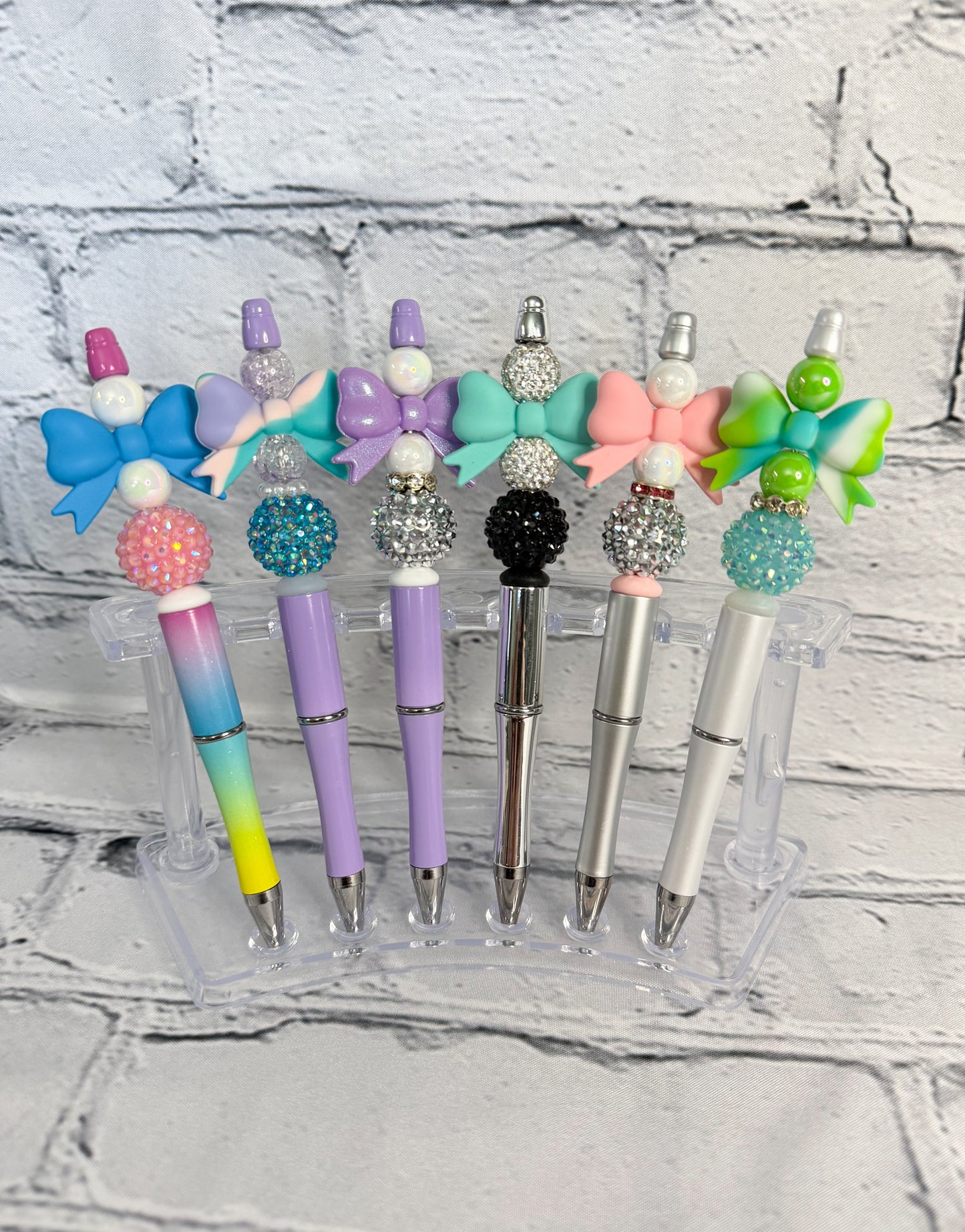 Beaded Pens - Coquette Bow