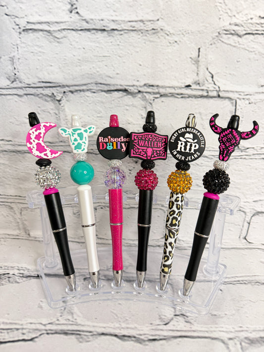 Beaded Pens - Western