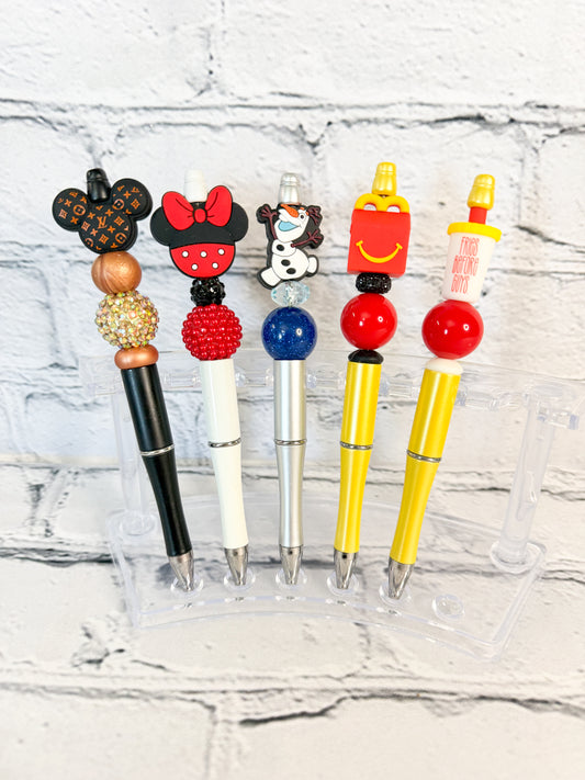 Beaded Pens - Character