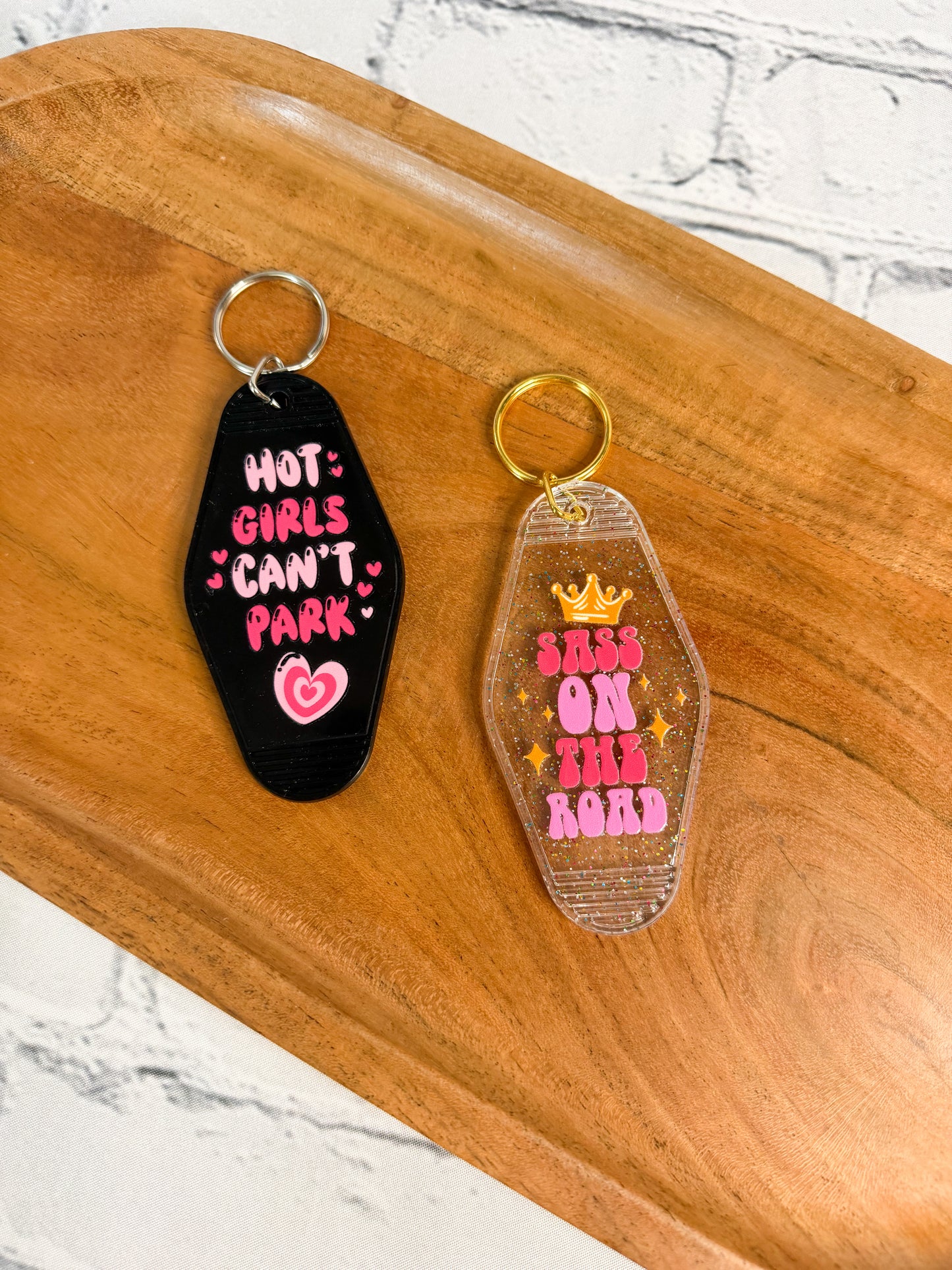 Retro/Vintage Motel Keychain - Sassy/Funny