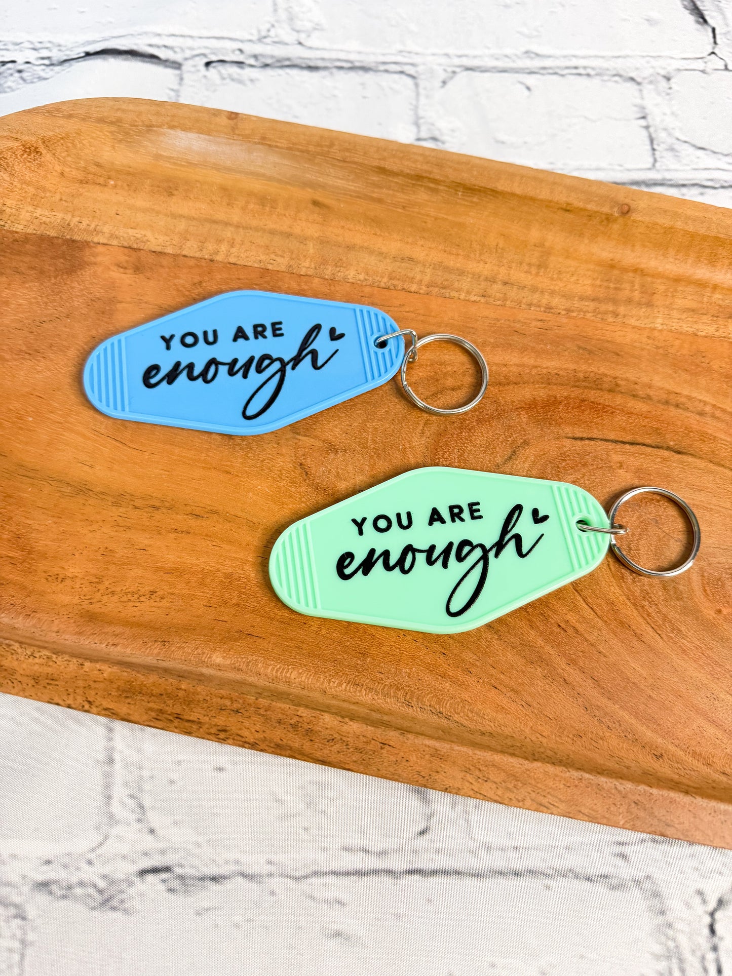 Retro/Vintage Motel Keychain - Motivational