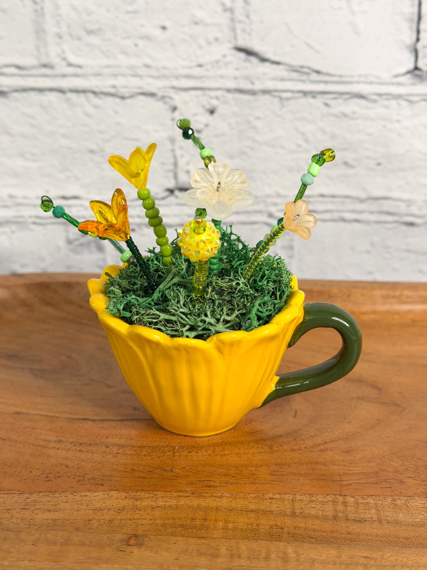 Mini Beaded Flower Arrangement | Summer Themed