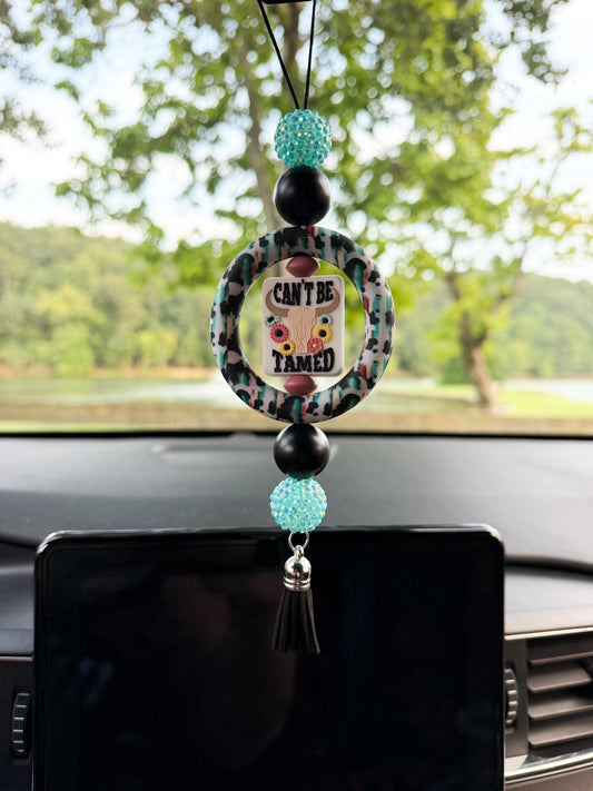 Can't Be Tamed - CAR CHARM {for Rearview Mirror}