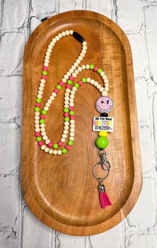 Substitute Teacher - Lanyard