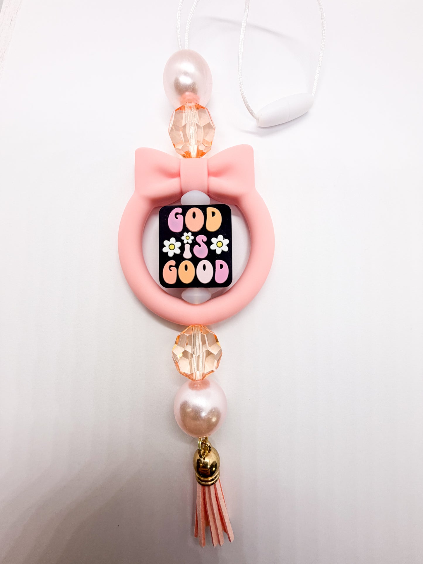 God is Good - CAR CHARM {for Rearview Mirror}