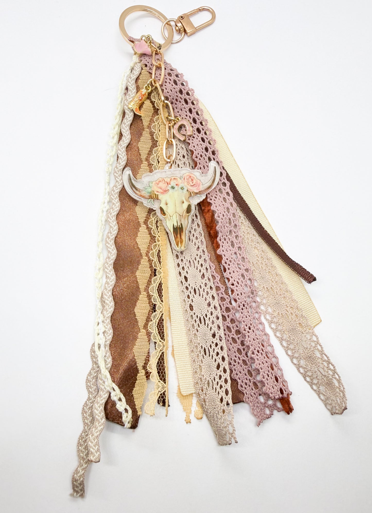 The Rustic Ribbon - BAG CHARM
