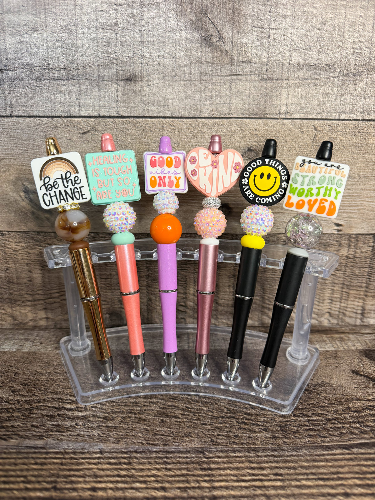 Beaded Pens - Motivational