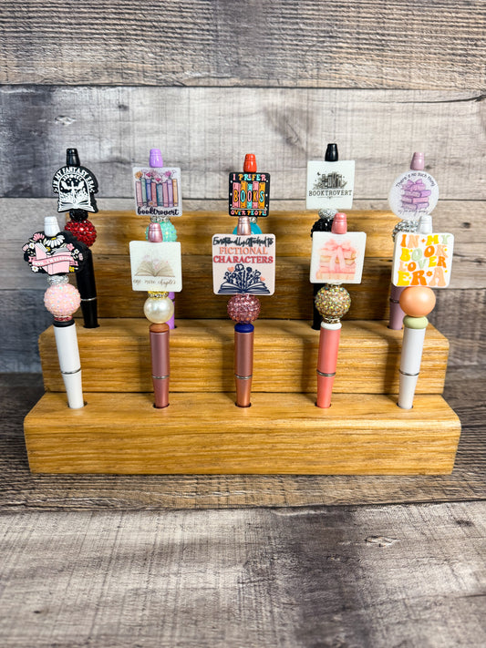 Beaded Pens - Bookish